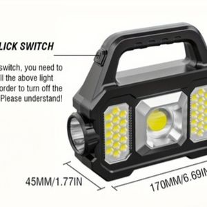 Multitasking  portable lamp